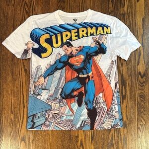 Superman All Over Print Graphic T-Shirt